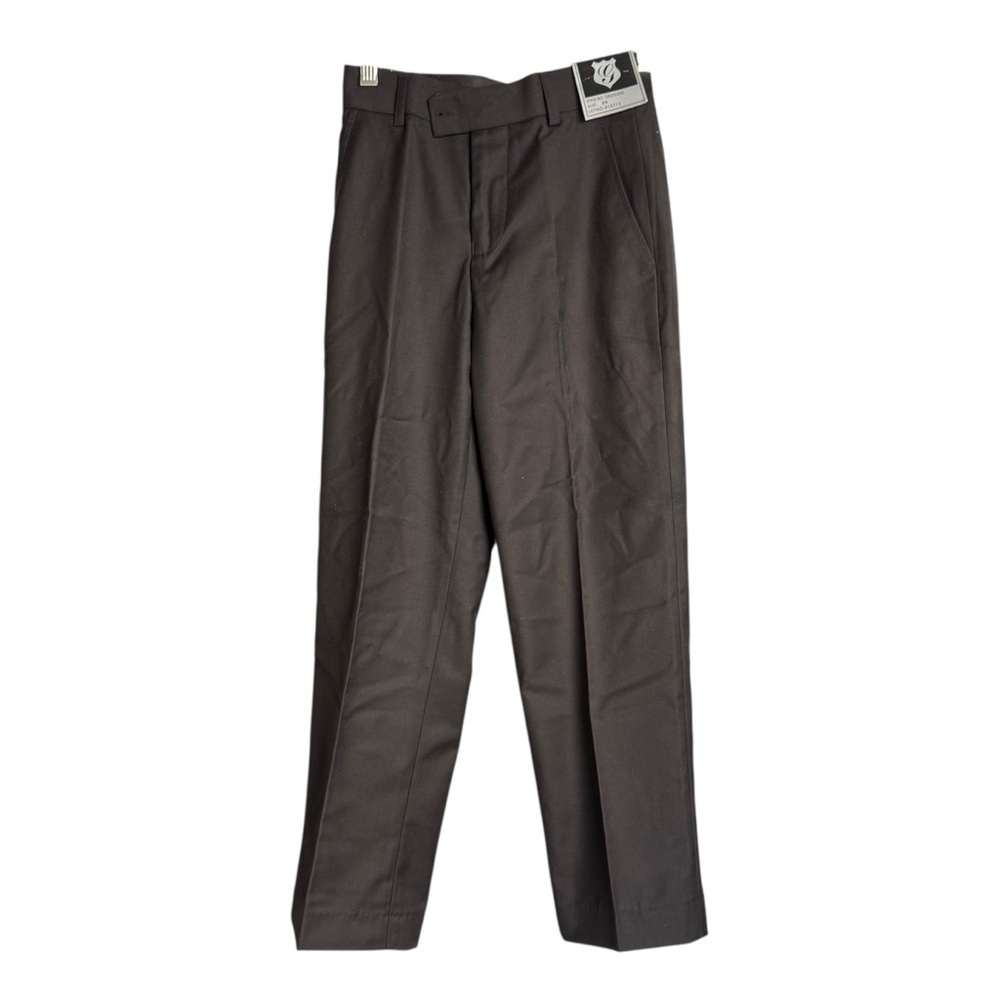 Giovanni Uomo by RGM Dress Pants Flat-Front Slim fit Dress Slacks Boys 8 Black